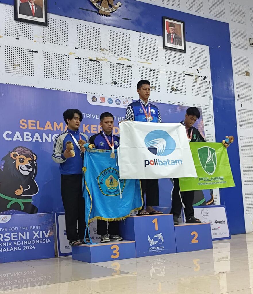 MAHASISWA PROGRAM STUDI TEKNIK SUMBERDAYA LAHAN DAN LINGKUNGAN RAIH MEDALI PERUNGGU PENCAK SILAT DI PORSENI XIV 2024